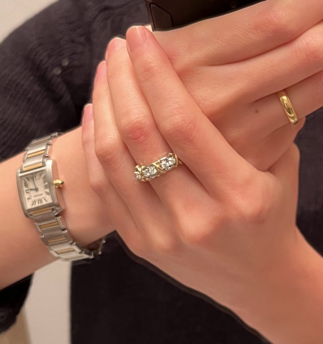 Tiffany Co. Schlumberger Ring 18k Yellow Gold Tiffany Co. Schlumberger Ring 18k Yellow Gold