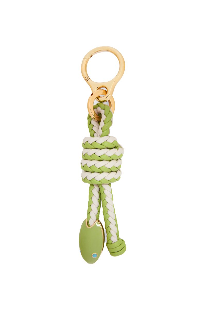 loewe Snake Knot charm in classic calfskin