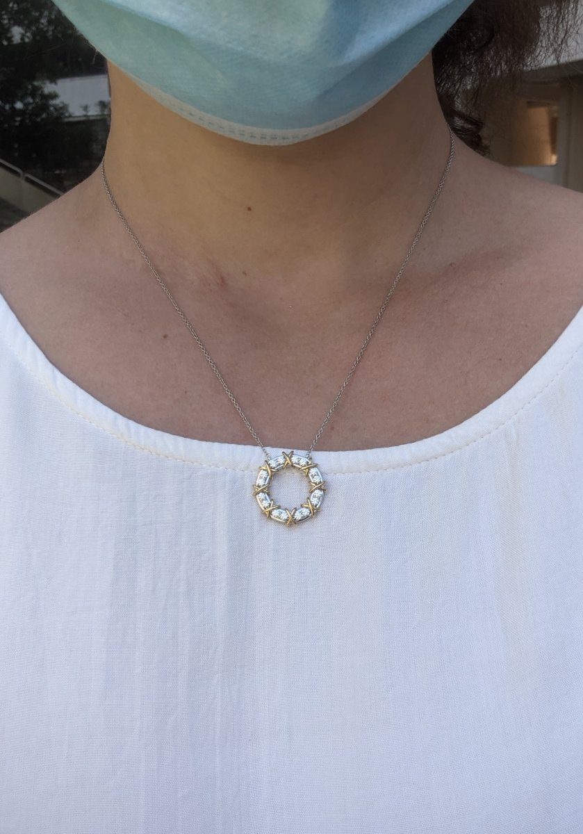 tiffany Schlumberger 16 Stone necklace tiffany Schlumberger 16 Stone necklace