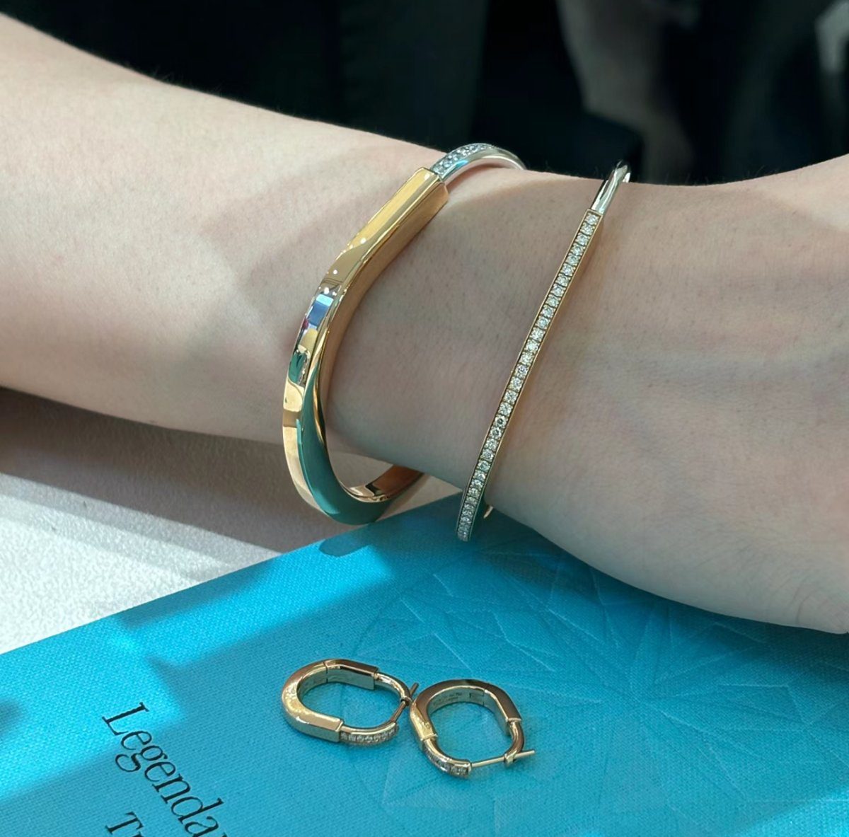 tiffanys Slim Lock bracelet tiffanys Slim Lock bracelet