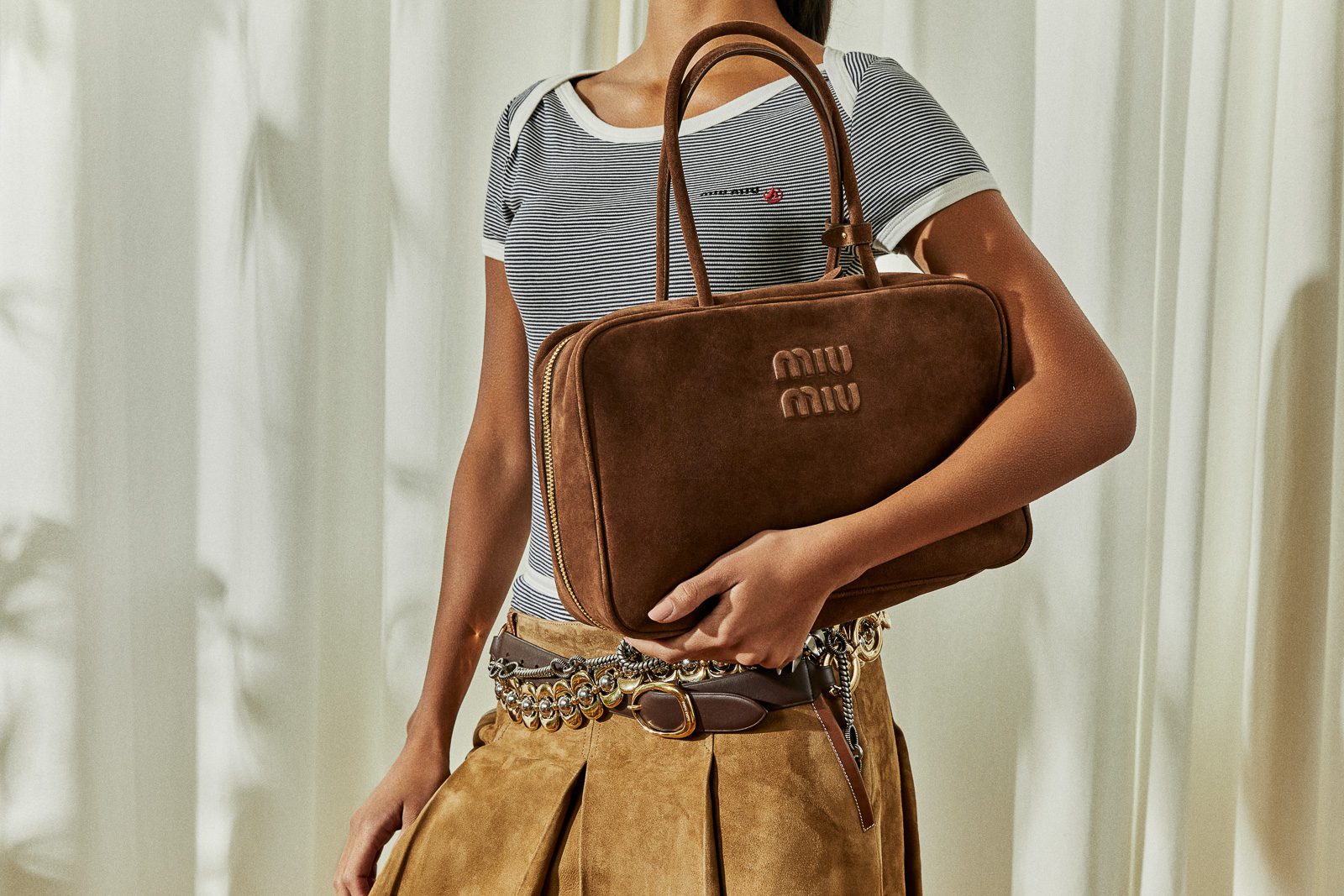 250416 KARose PB MiuMiuxTheCR 0169 2 Miu Miu Suede Icon Bags