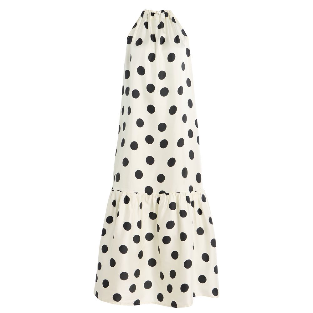 Asceno Polka Dot Dress Asceno Polka Dot Dress