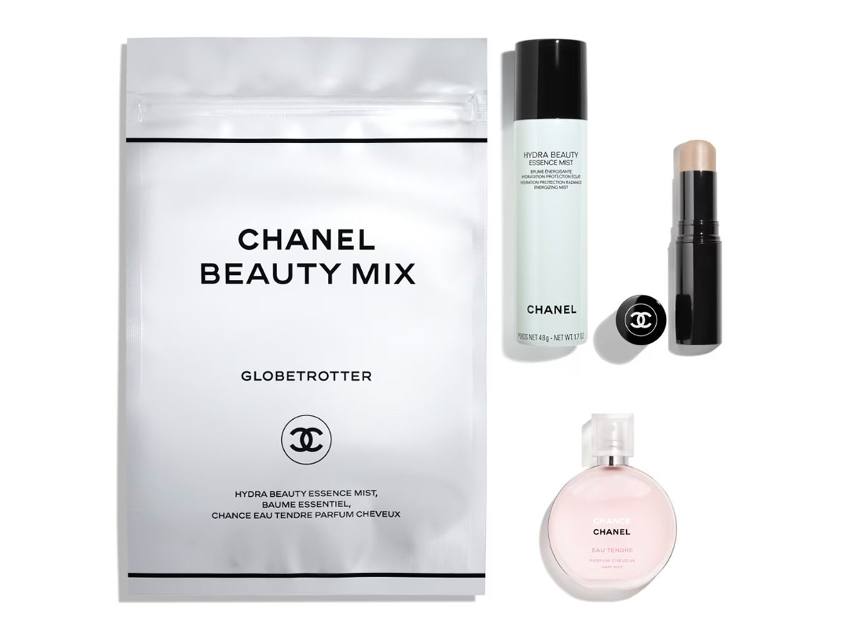 CHANEL BEAUTY MIX globetrotter set CHANEL BEAUTY MIX globetrotter set