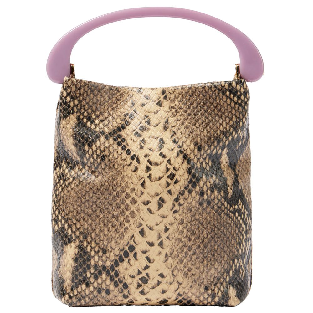 Dried Van Noten Python Bag