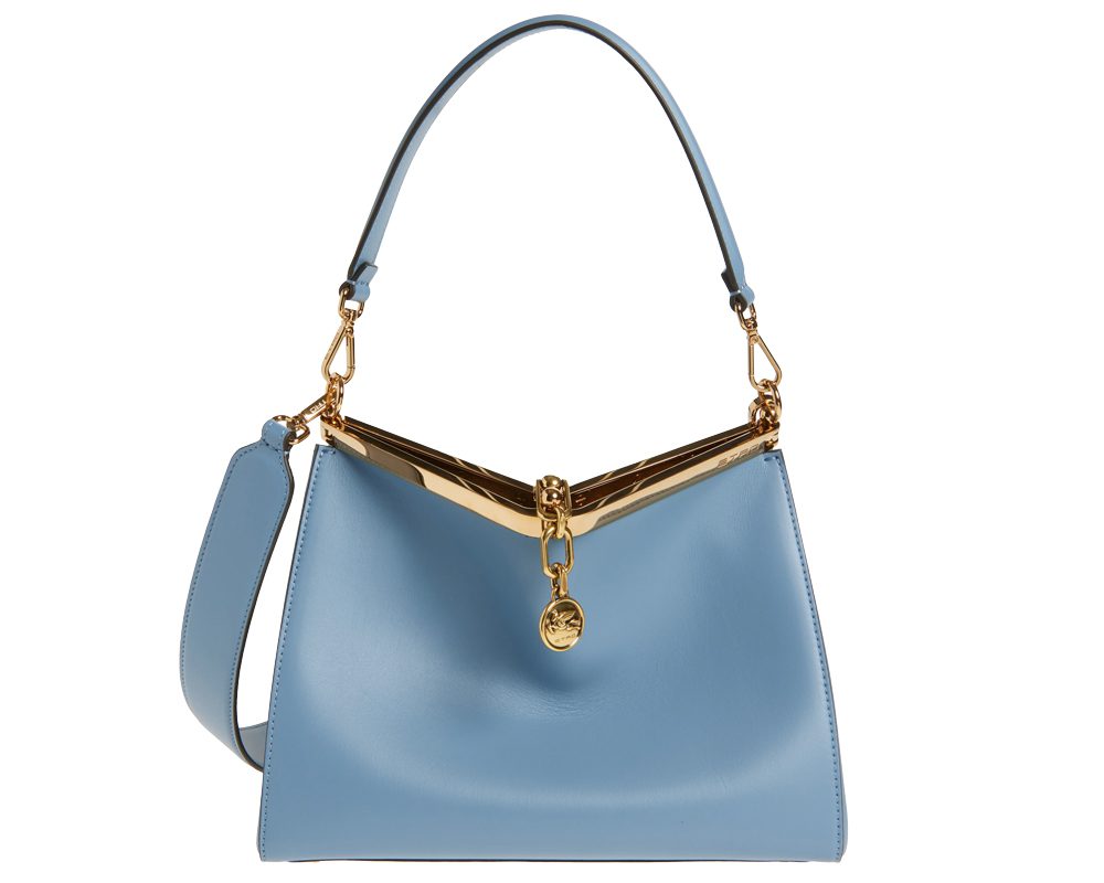 Etro Baby Blue Vela Bag Etro Baby Blue Vela Bag