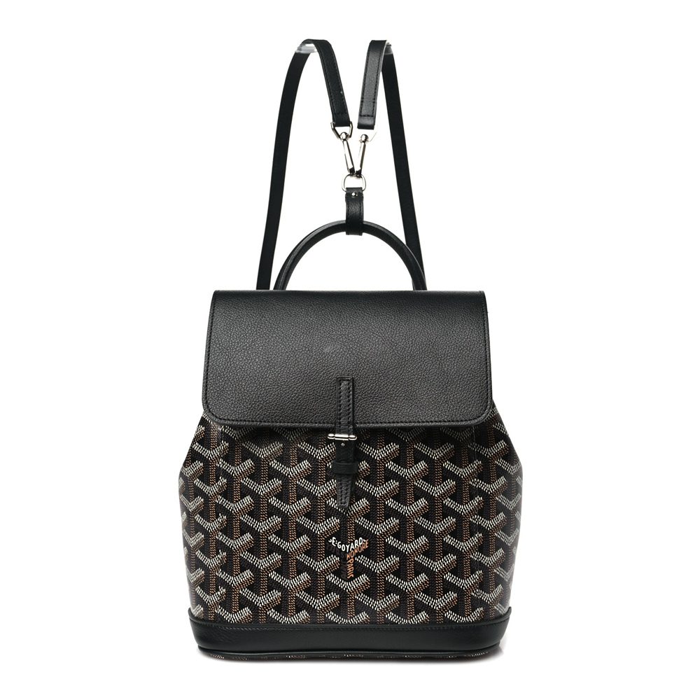 Goyard Mini Alpin Backpack Coated Canvas