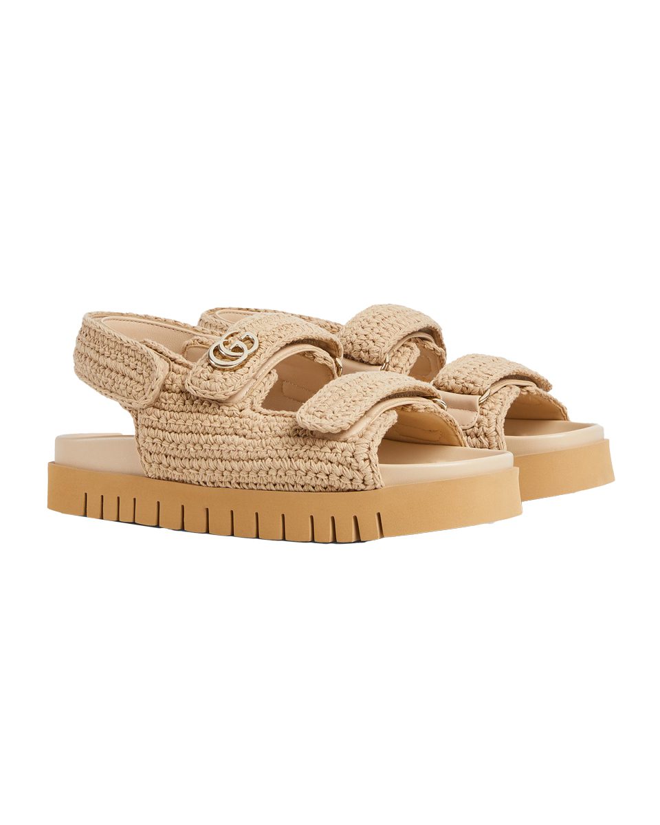 Gucci Women s sandal with Double G