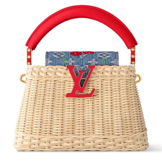 LV x TK Capucines Ceries Wicker