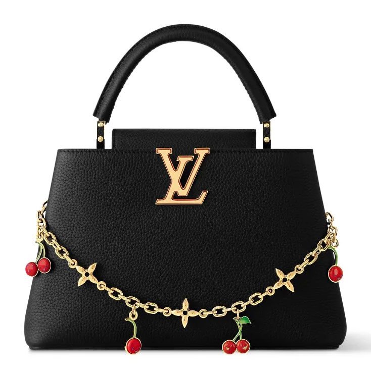 LV x TK Capucines Cerises Black