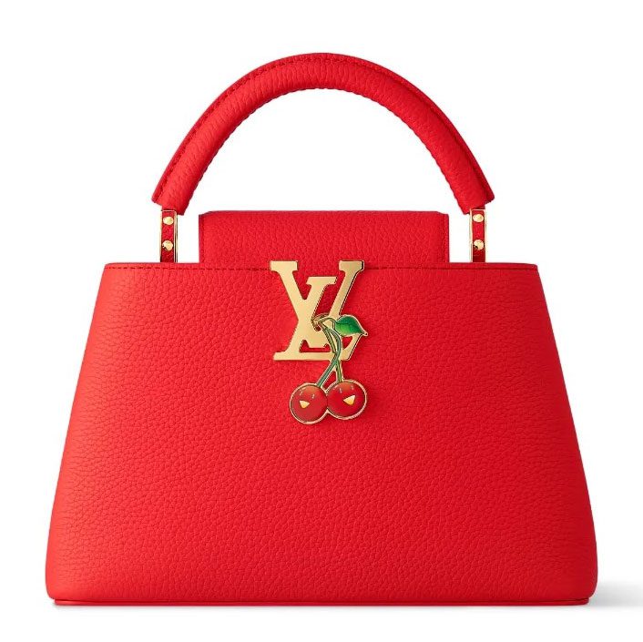 Louis Vuitton Capucines BB LV x TK Cerises