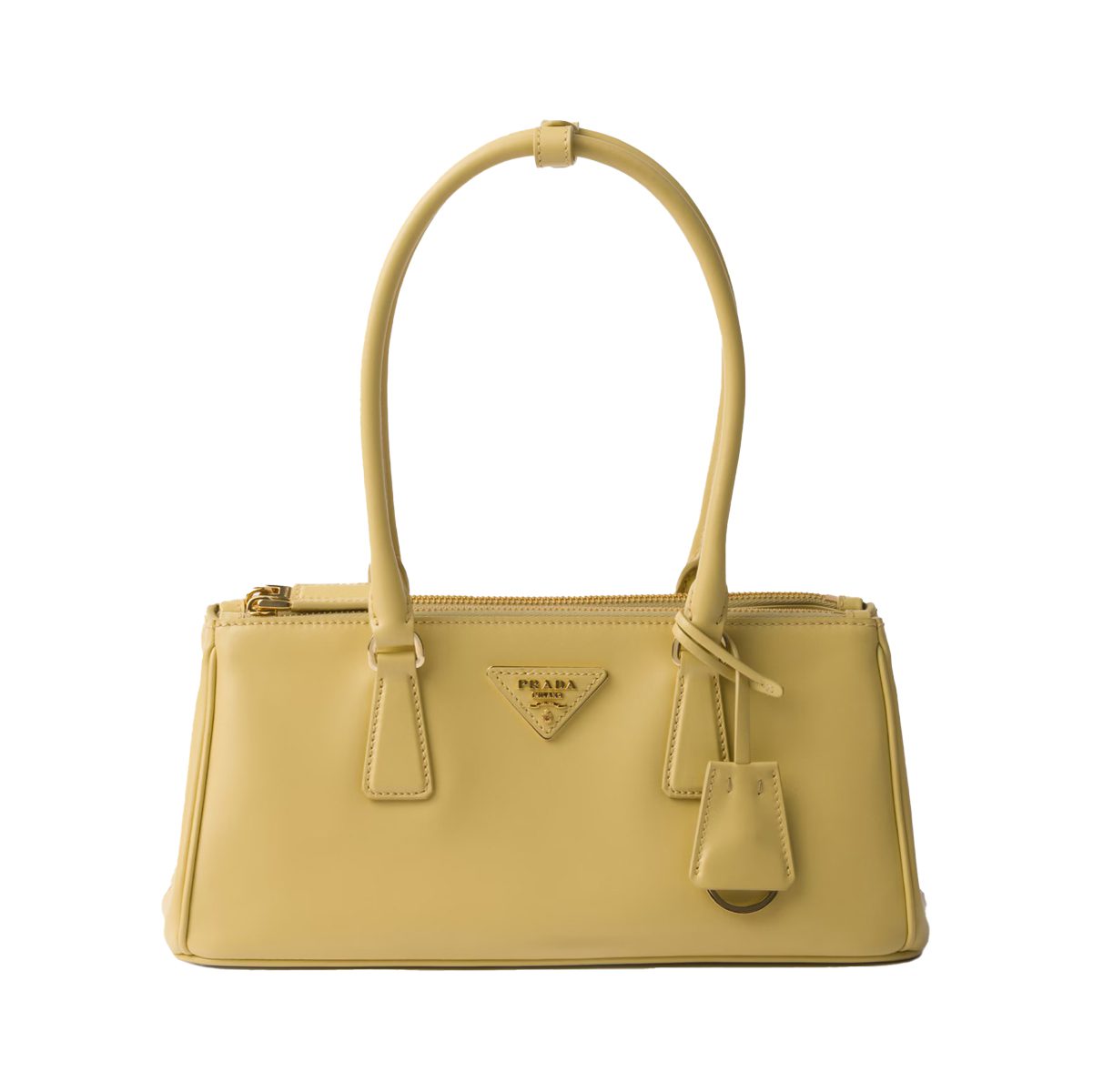 Medium Prada Galleria leather bag vanilla
