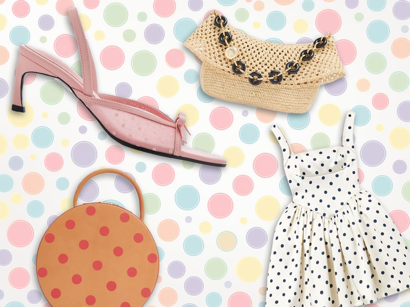 Polka Dot Bag Pairings