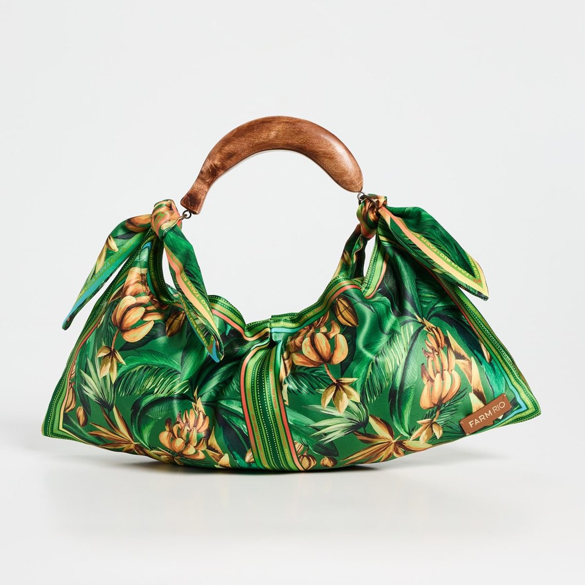 farm rio Bananart Green Scarf Mini Bag farm rio Bananart Green Scarf Mini Bag