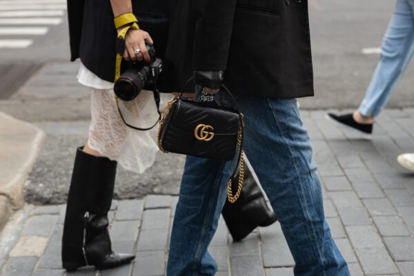gucci GG Marmont small top handle bag