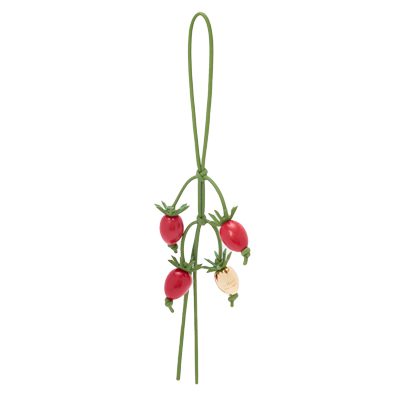 loewe Tomato vine charm in classic calfskin