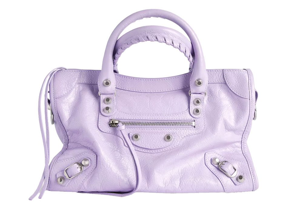 Balenciaga Le City Small Bag in Purple