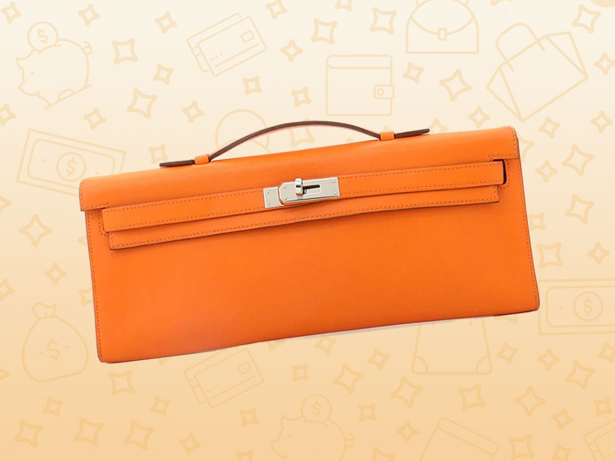 CC 269 Hermes Orange Kelly Cut