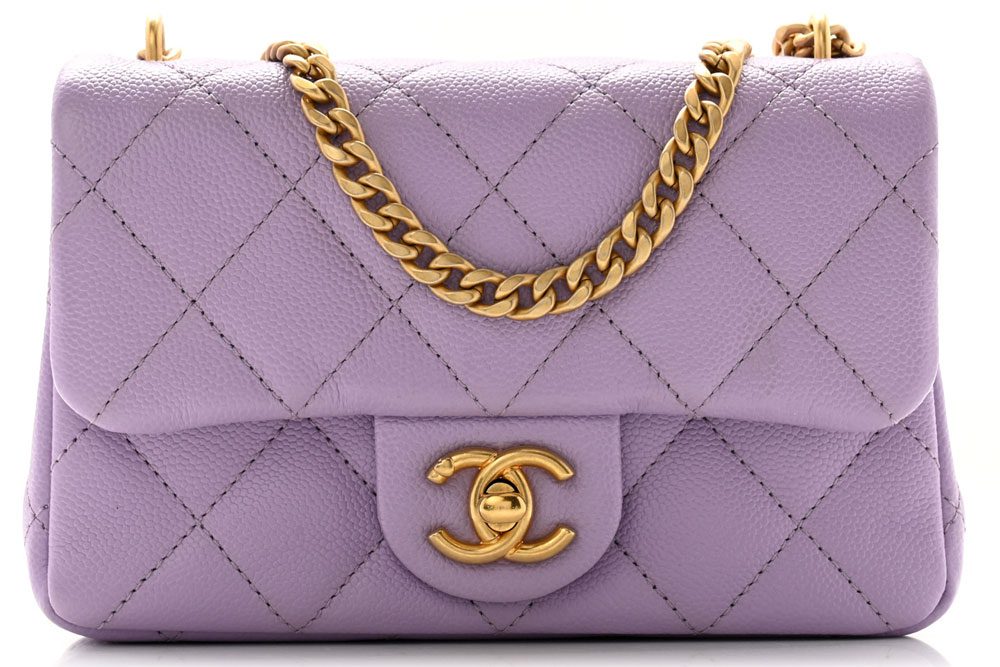 Chanel Mini Flap Lavendar