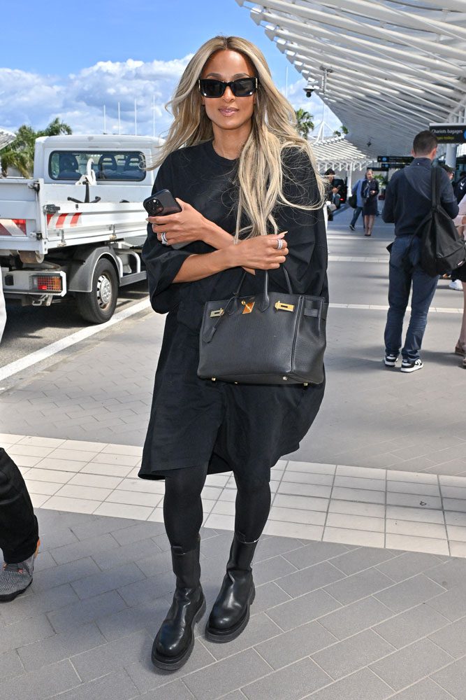Ciara Hermes Birkin Cannes 2