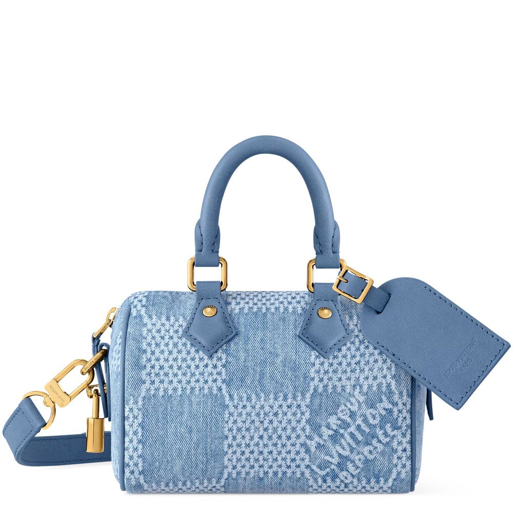 Louis Vuitton Denim Nano Speedy