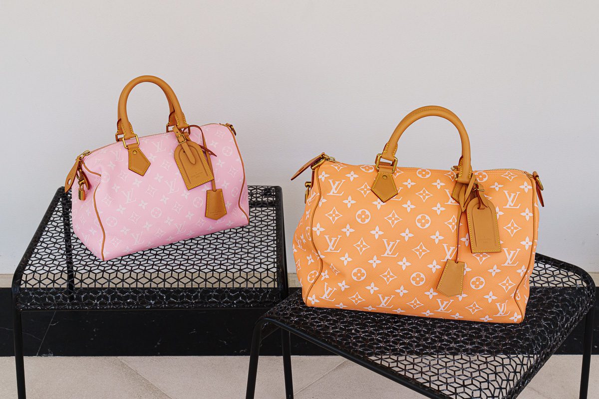 Louis Vuitton Speedy P9 Bandoulie?re 30 in Candy, 40 in Summer Peach Louis Vuitton Speedy P9 Bandoulie?re 30 in Candy, 40 in Summer Peach