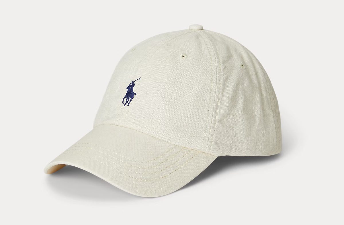 Ralph Lauren Linen Ball Cap Ralph Lauren Linen Ball Cap