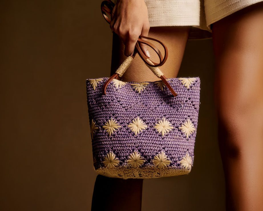 Sezane Crochet Bucket Bag Sezane Crochet Bucket Bag