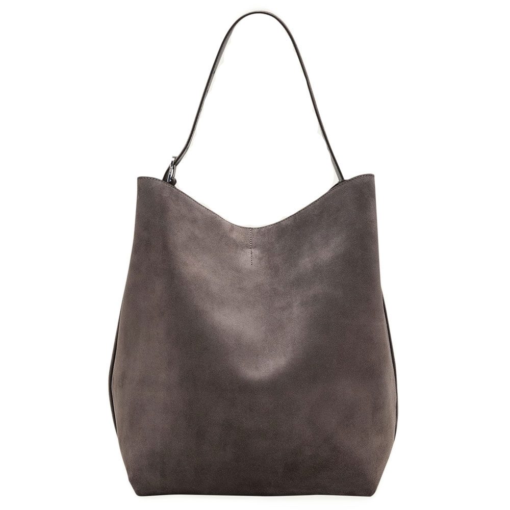 Toteme Grey Suede Tote Toteme Grey Suede Tote