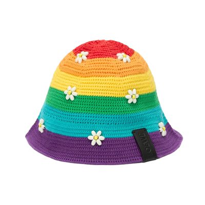 loewe Daisy bucket hat in cotton