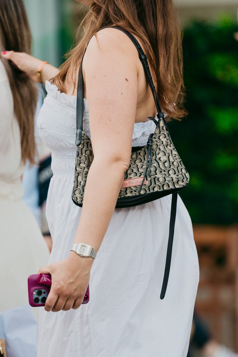 Acne Studios Canvas Shoulder Bag