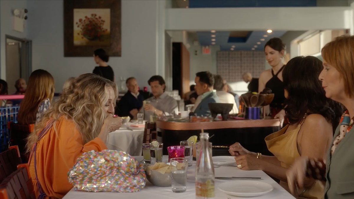 And Just Like That S02E02 Carrie Confetti Bag And Just Like That S02E02 Carrie Confetti Bag