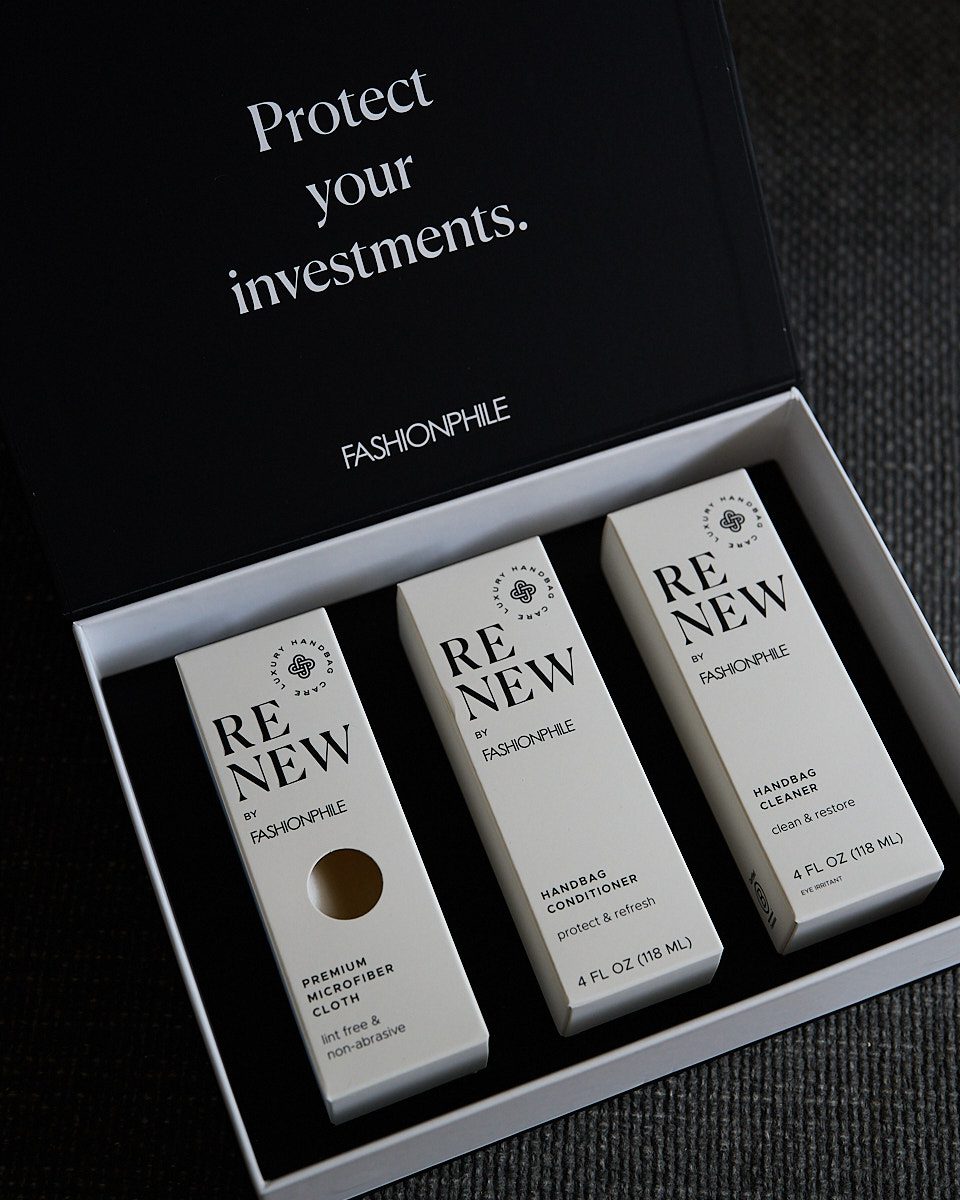 Fashionphile ReNew Cleaning Kit 02 Fashionphile ReNew Cleaning Kit 02