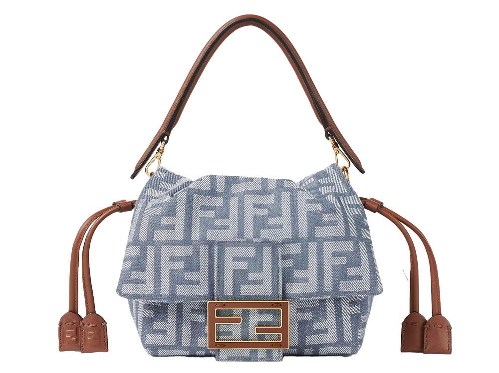 Fendi Mama Baguette Mini Denim Fendi Mama Baguette Mini Denim