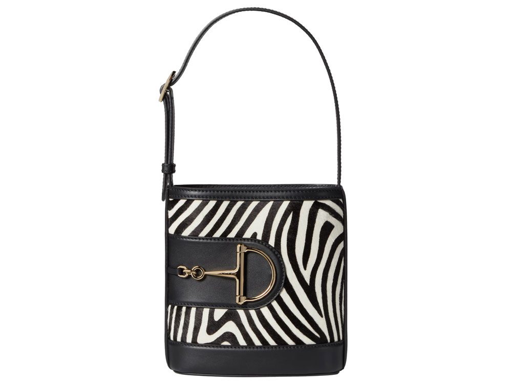 Gucci 73 Zebra Bucket Bag Gucci 73 Zebra Bucket Bag