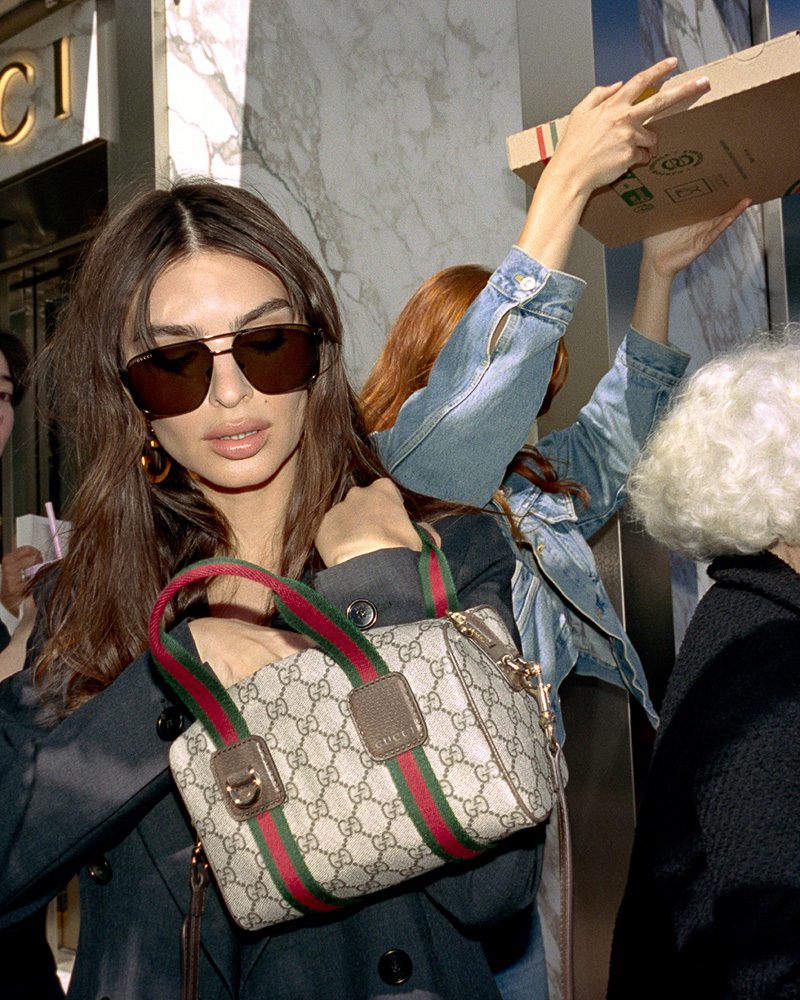 Gucci Celebrates Monogram With New Em Rata Campaign Gucci Celebrates Monogram With New Em Rata Campaign