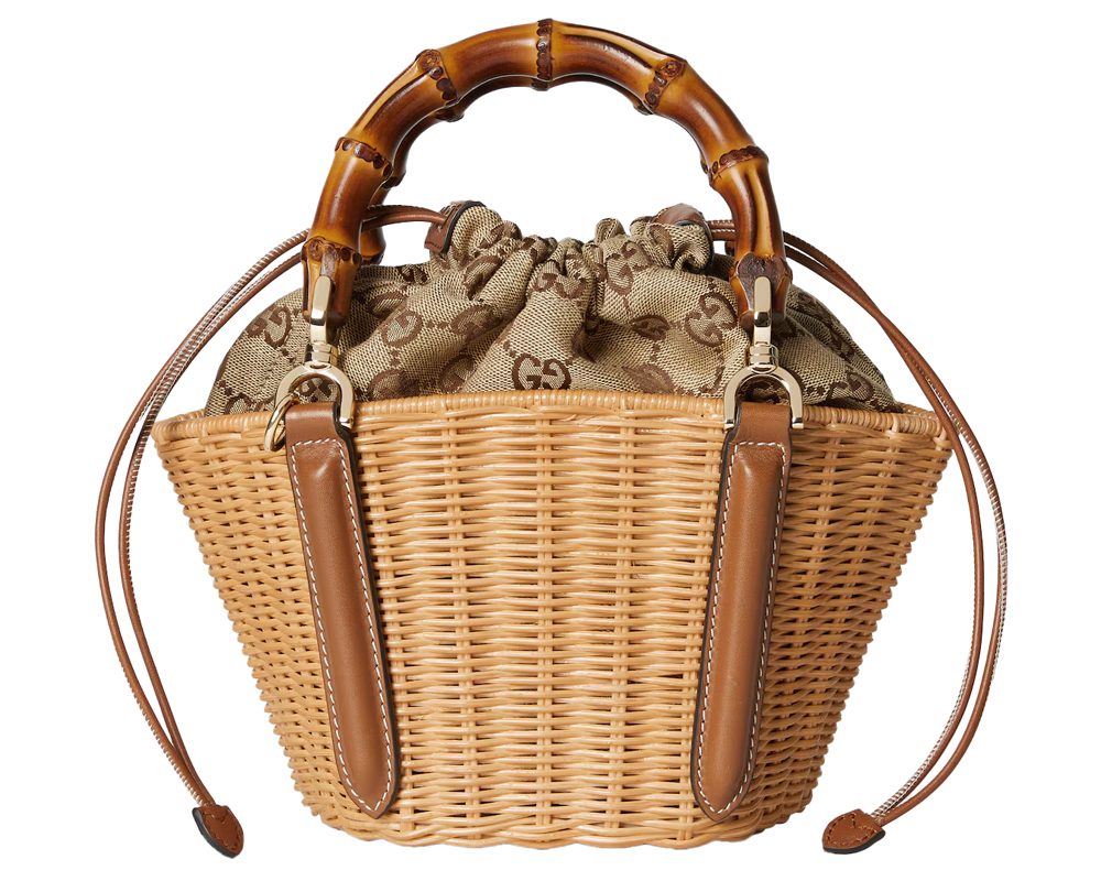 Gucci Wicker Basket Bag Gucci Wicker Basket Bag