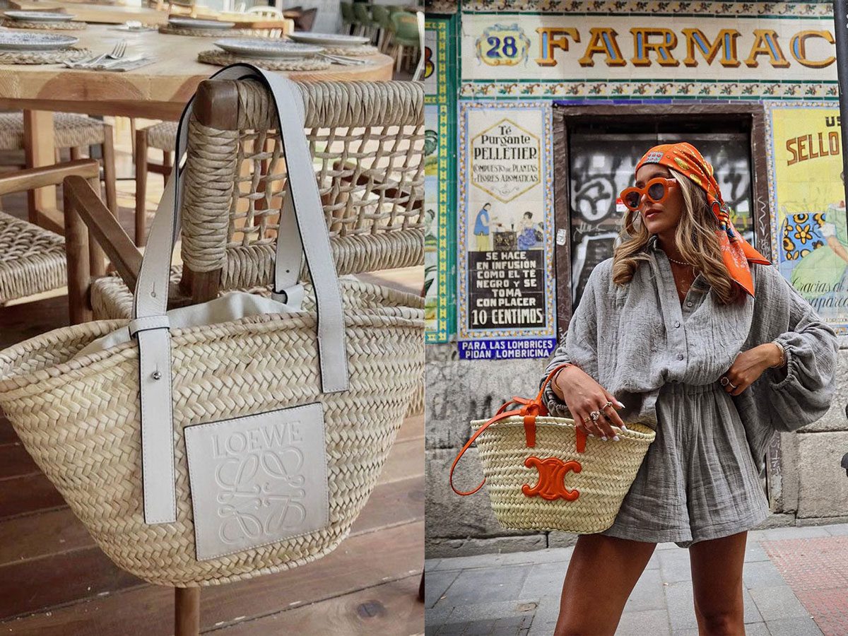 Loewe Basket Bag versus Celine Panier