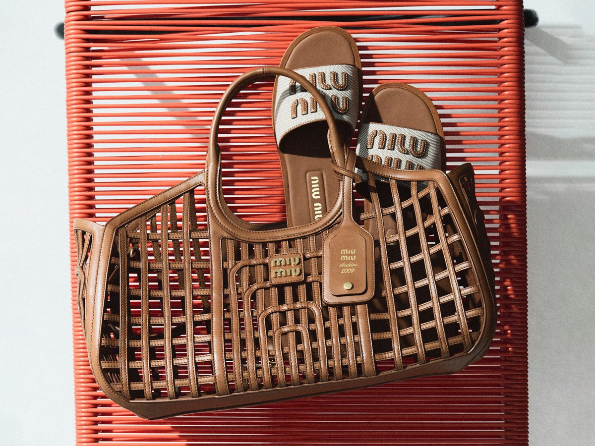 Miu Miu Summer Basket Bag