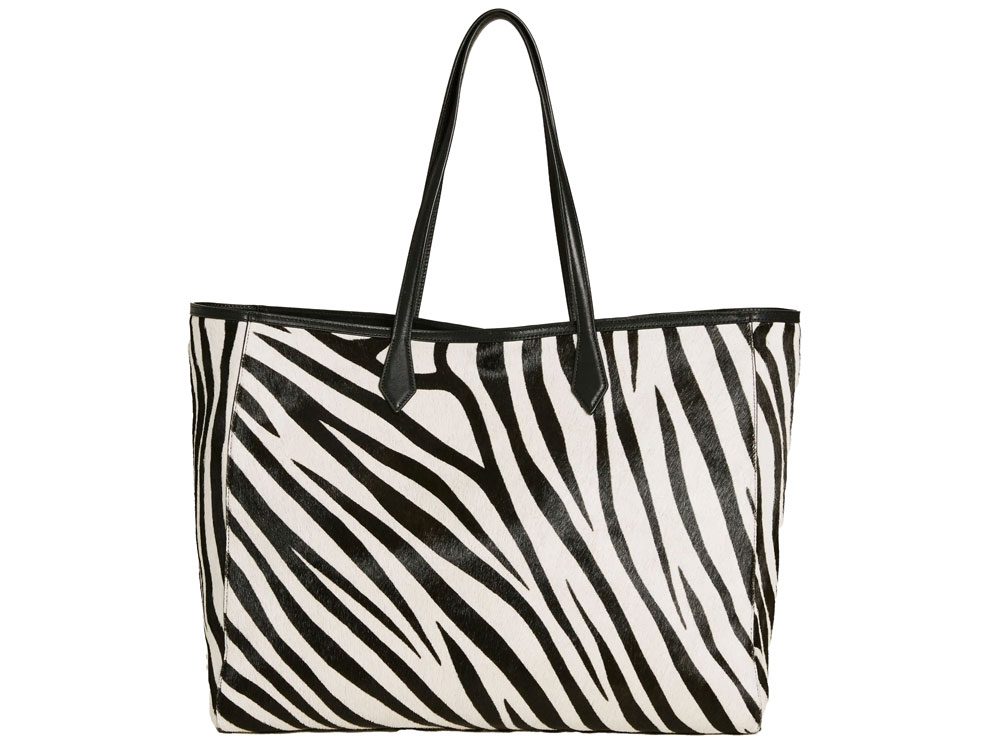 Rreformation Sofia Zebra Tote Rreformation Sofia Zebra Tote