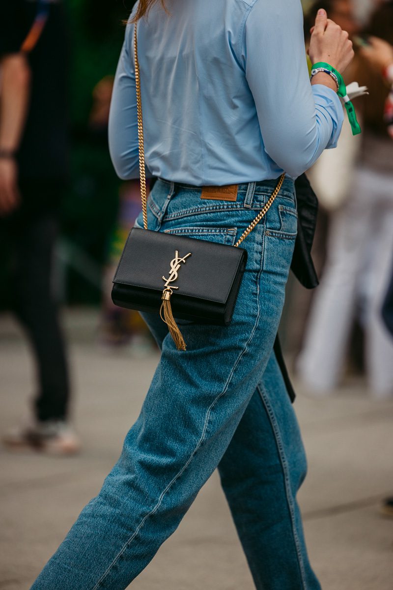 Saint Laurent Kate Leather Shoulder Bag