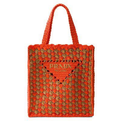 prada Crochet tote bag
