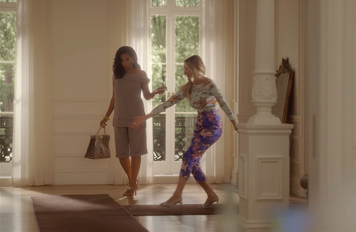 And Just Like That S03E05 06 Seema Python Fendi Peekaboo ISeeU