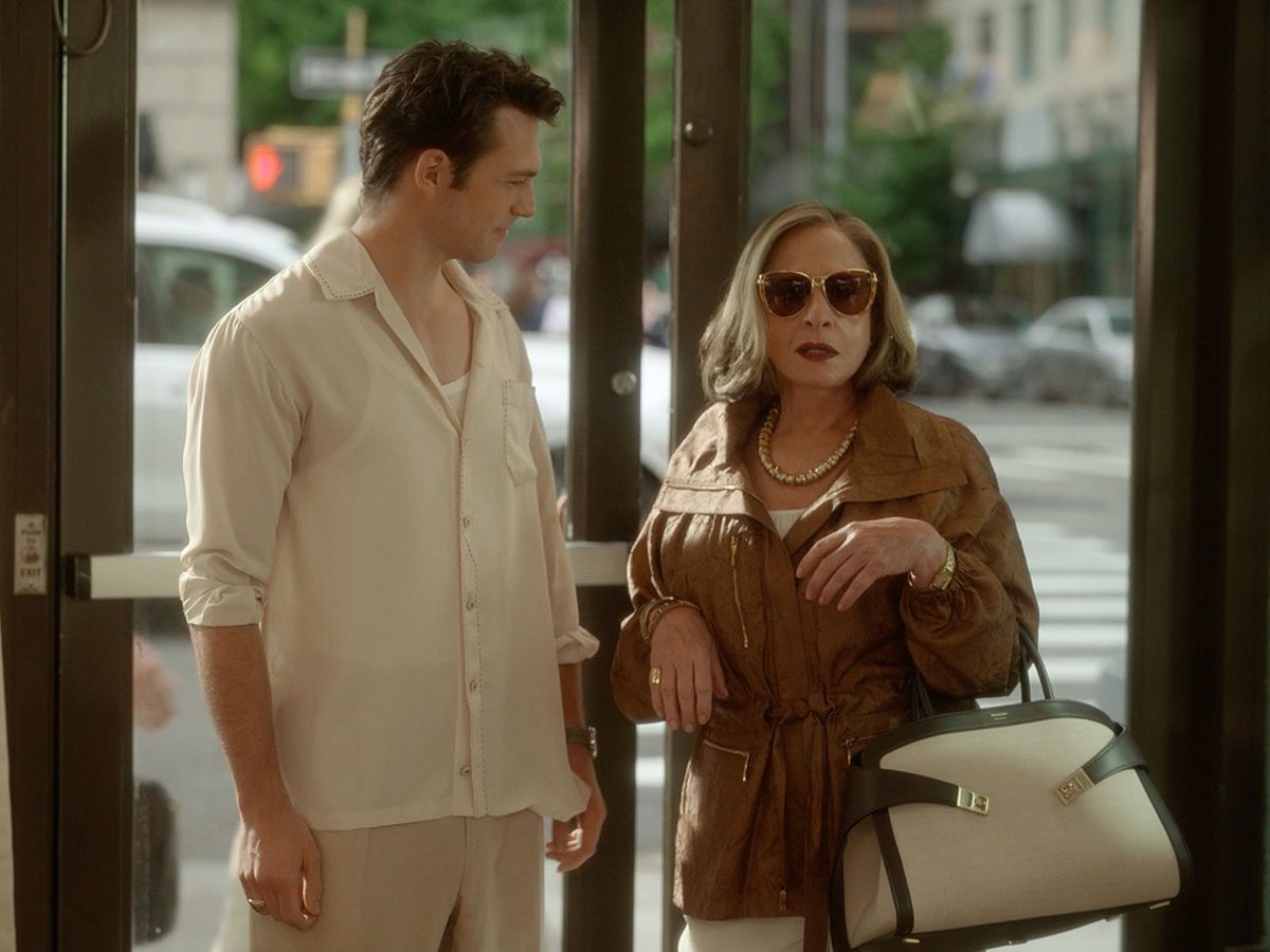 And Just Like That S03E07 2 Guiseppe Mom Ferragamo Hug Bag And Just Like That S03E07 2 Guiseppe Mom Ferragamo Hug Bag