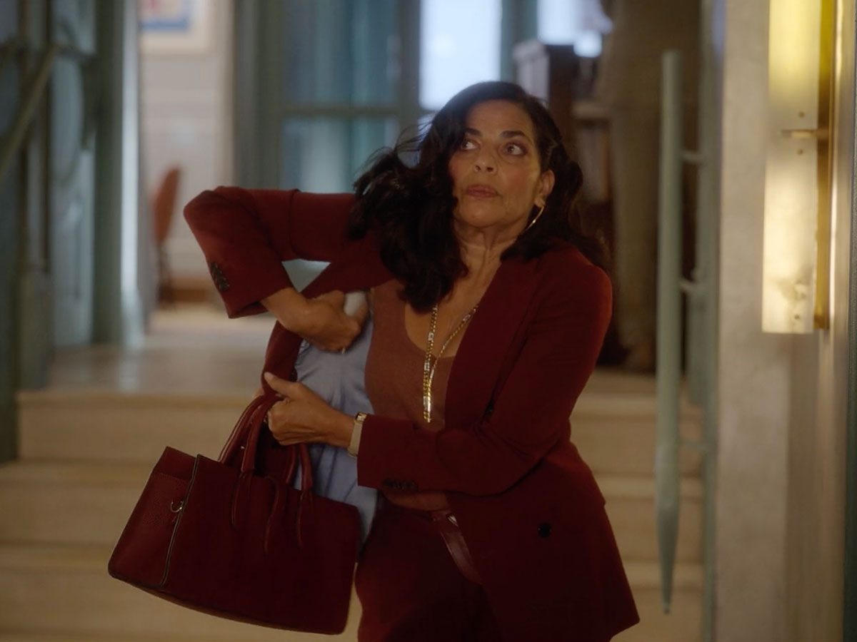 And Just Like That S03E09 Seema Red Bag And Just Like That S03E09 Seema Red Bag