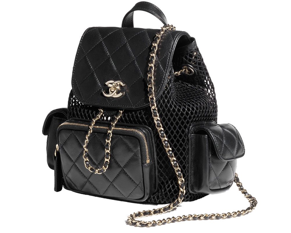 Chanel Mesh Backkpack