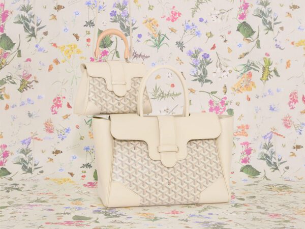 Goyard Saigon Sand Goyardine canvas