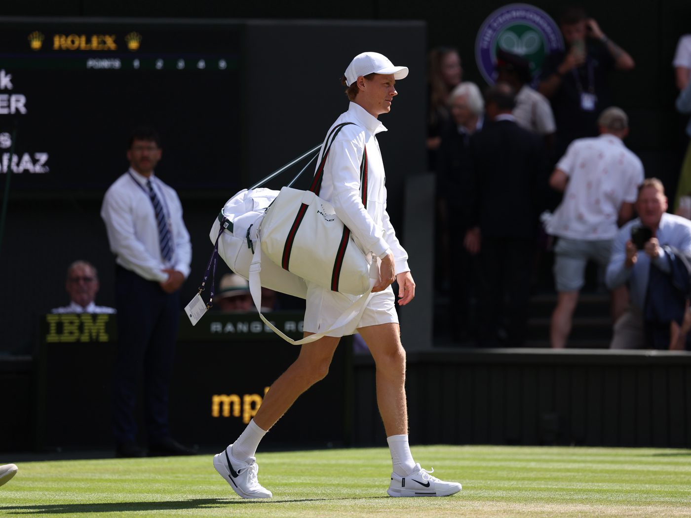 Jannik Sinner Gucci Wimbleton