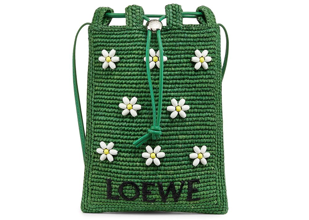 Loewe Daisy Basket Pouch Loewe Daisy Basket Pouch