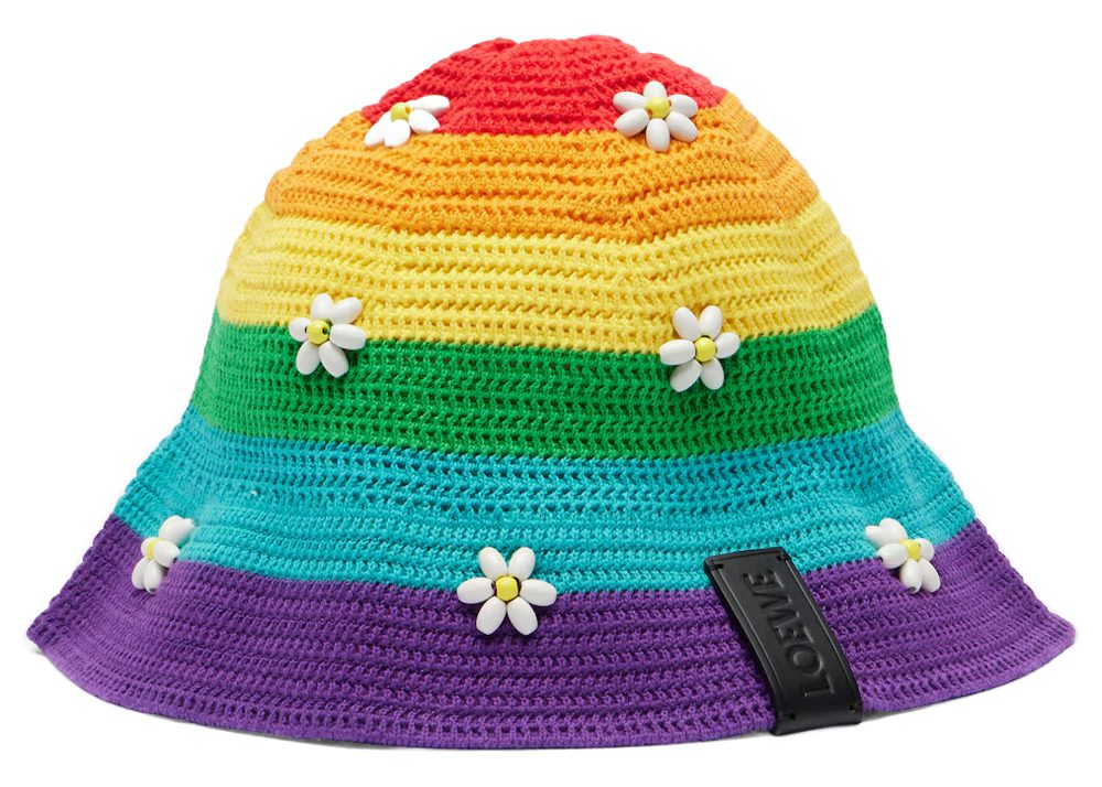Loewe Rainbow Daisy Bucket Hat Loewe Rainbow Daisy Bucket Hat
