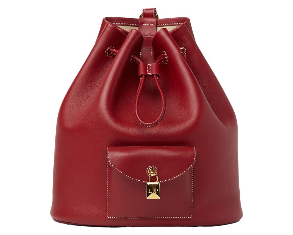 Loro Piana Red Backpack